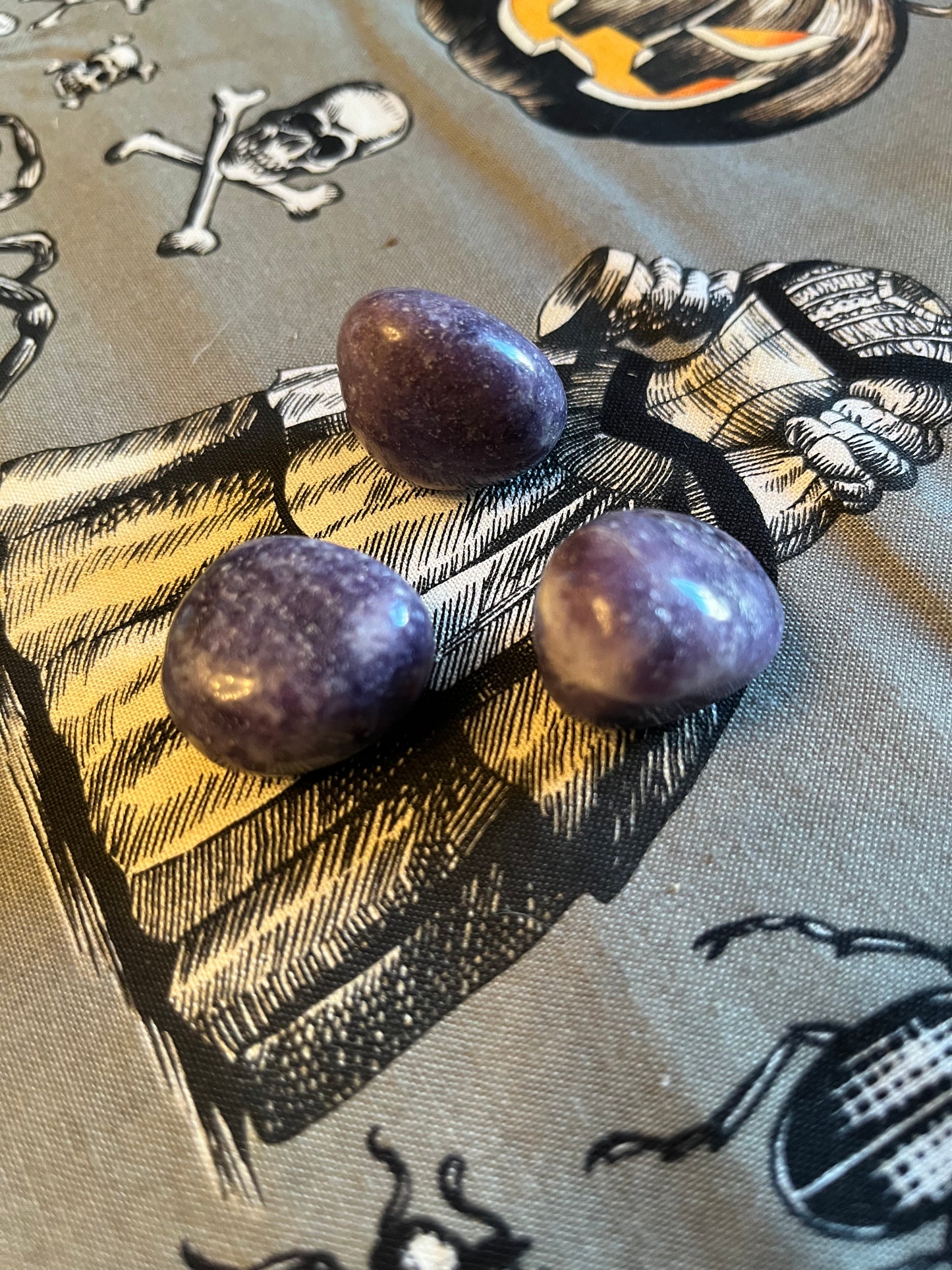 Lepidolite Tumbles