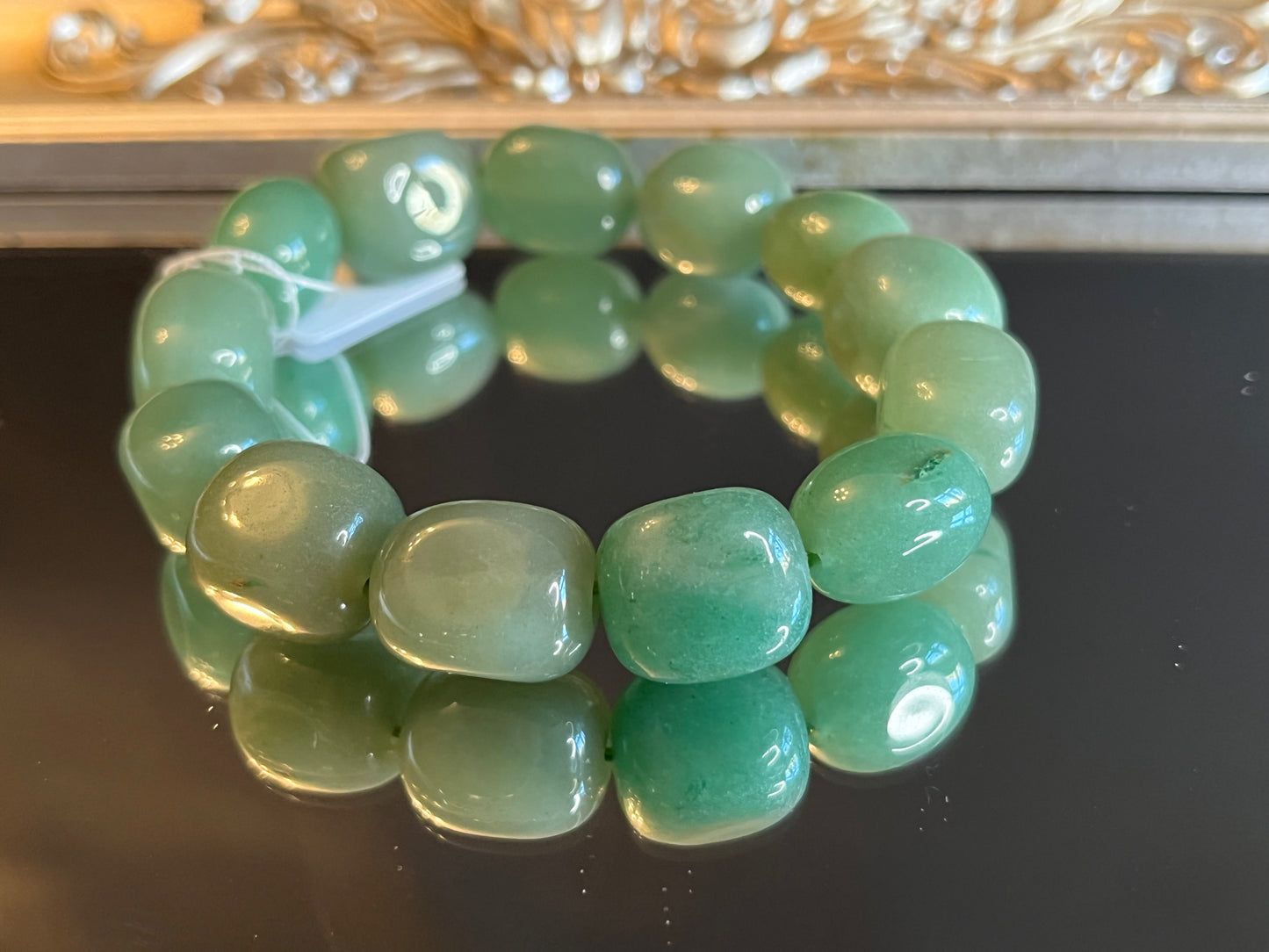 Large Green Aventurine Bracelet
