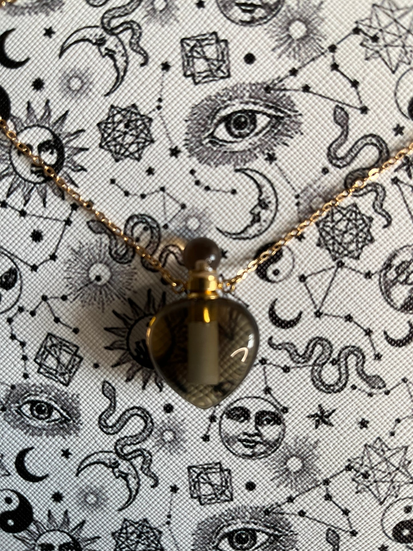 Purfume Bottle Necklace