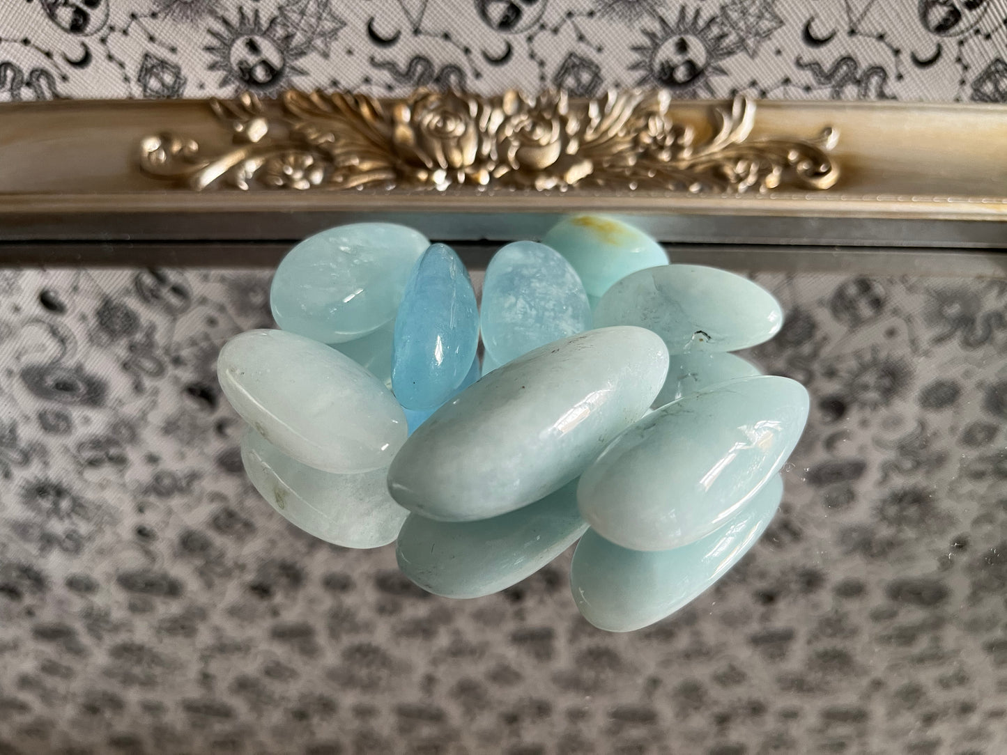 Aquamarine Tumbles