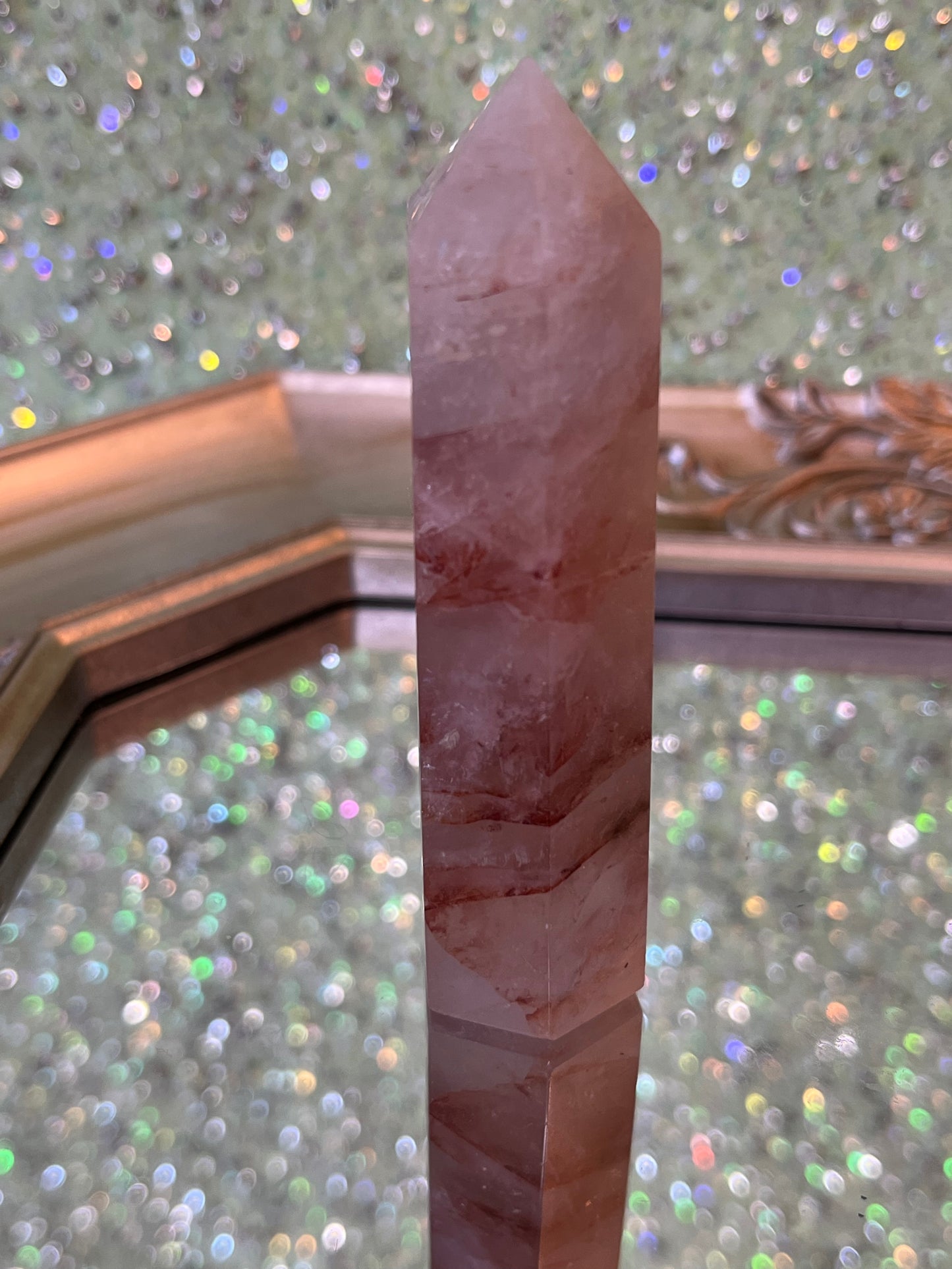 Fire Quartz Points