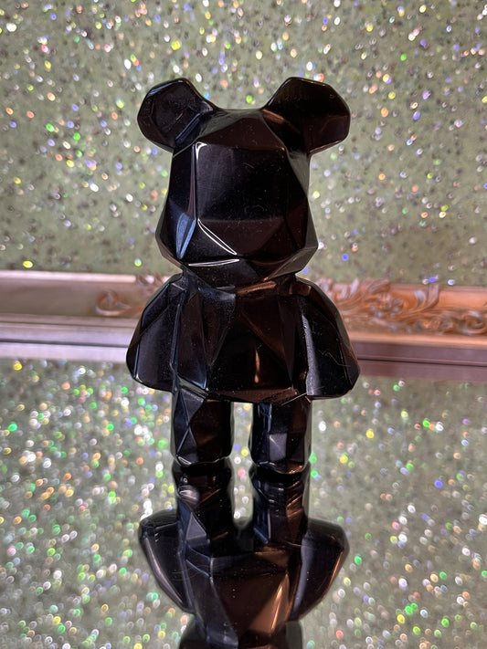 Black Obsidian square bear