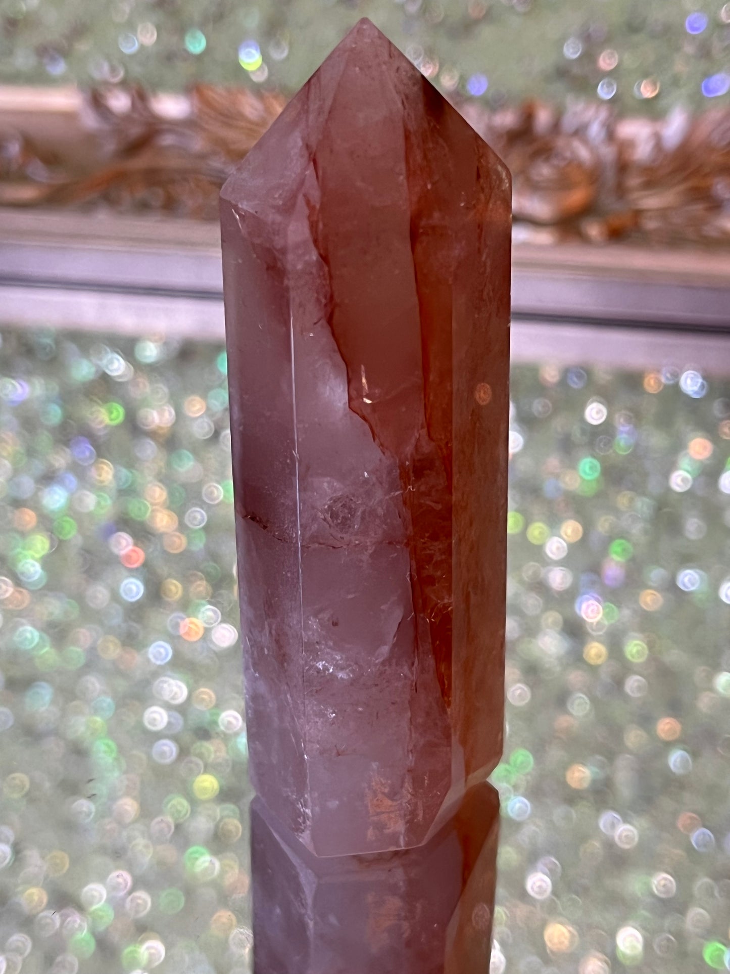 Fire Quartz Points