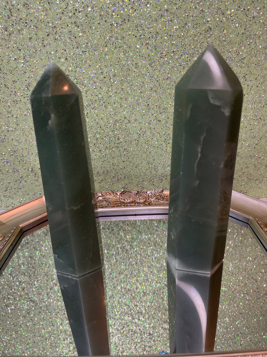 Green Aventurine Towers