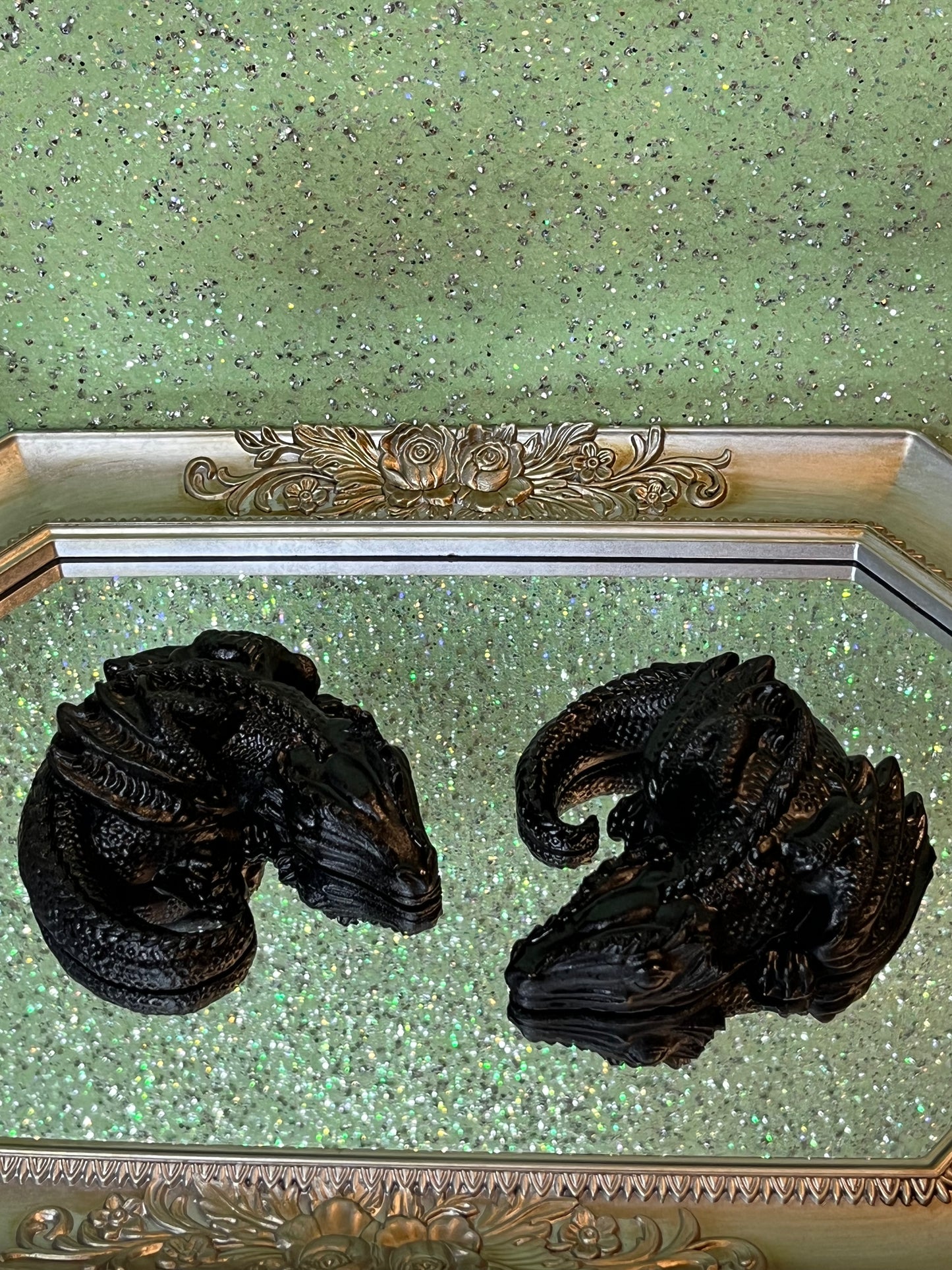Tourmaline dragon