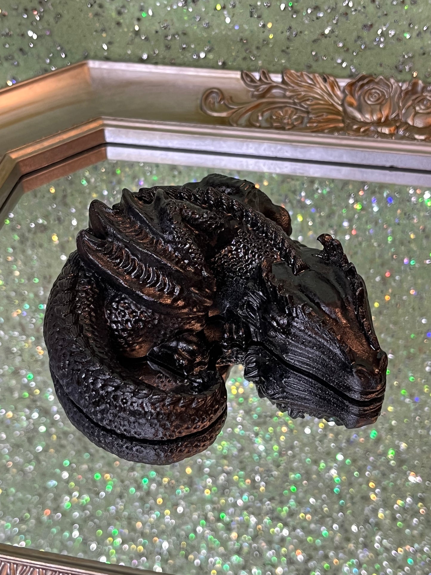Tourmaline dragon