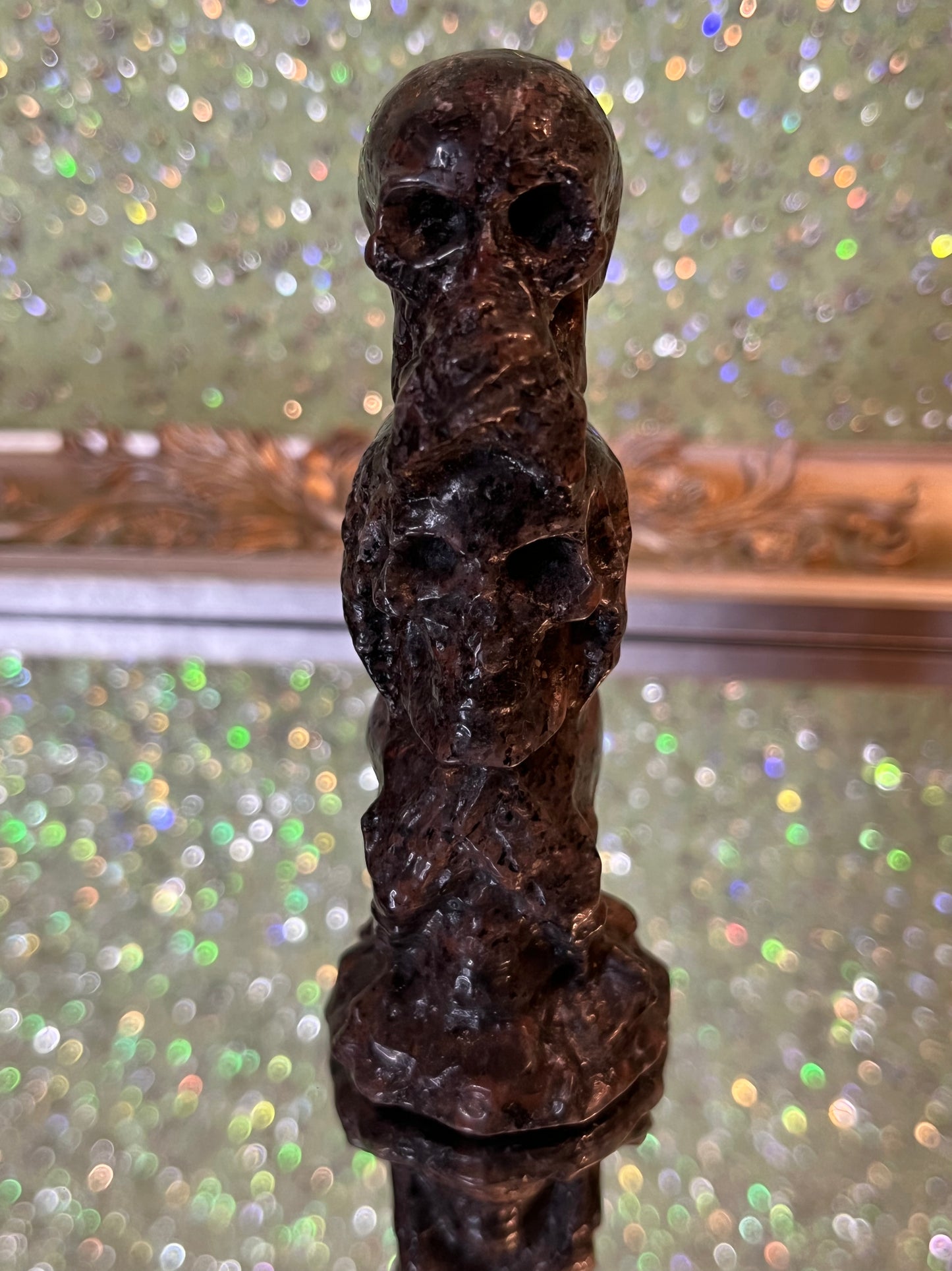 Yooperlite skulls (hear, see,speak no evil)