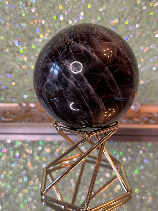 Black Moonstone Sphere