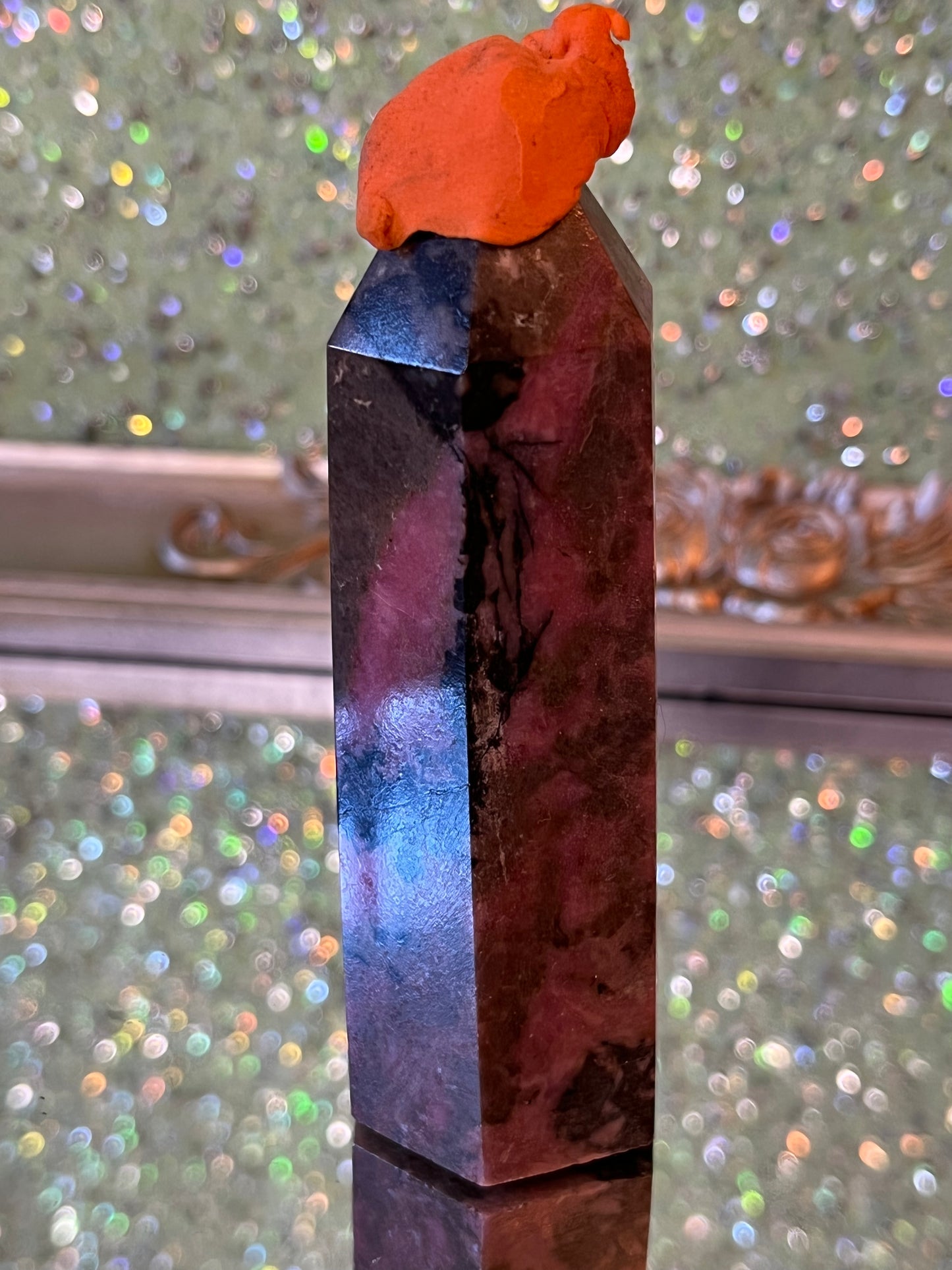 Pink Rhodonite Point