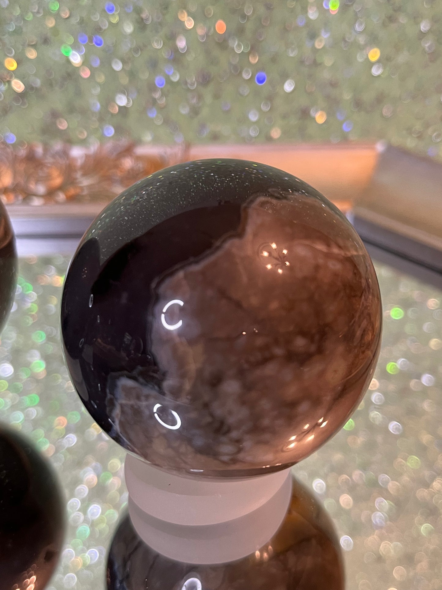 Volcanic Agate Sphere