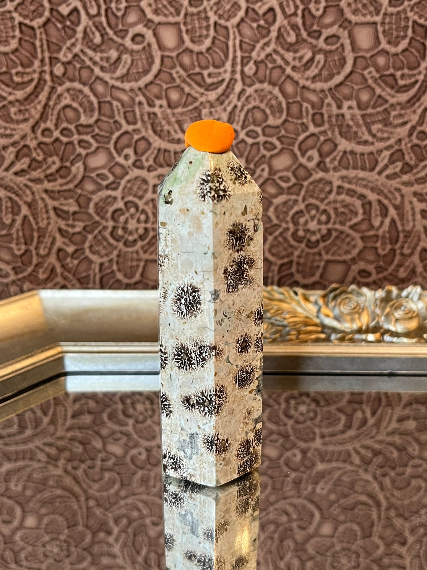 Cherry Blossom Agate point