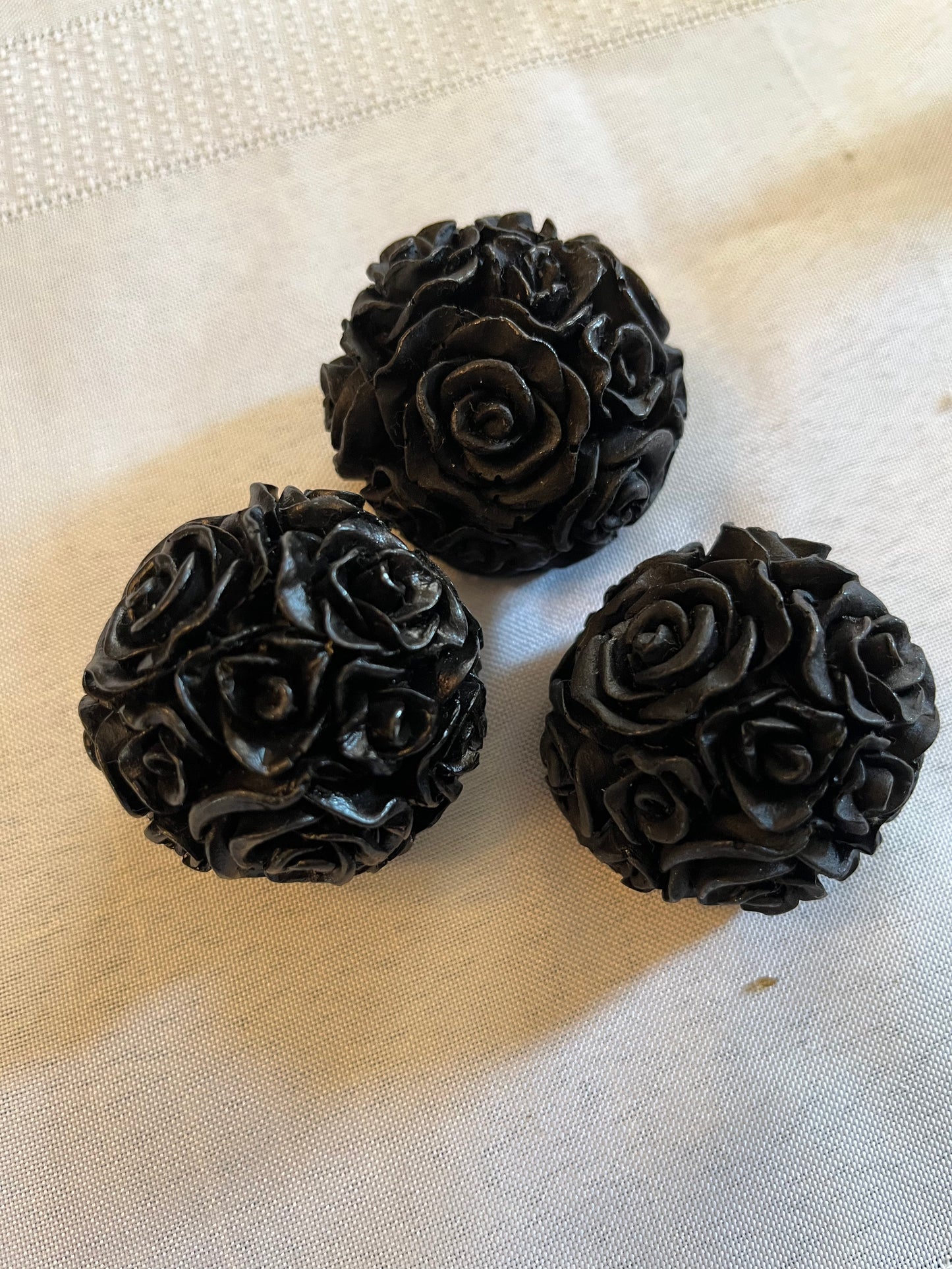 Black Obsidian Flowers