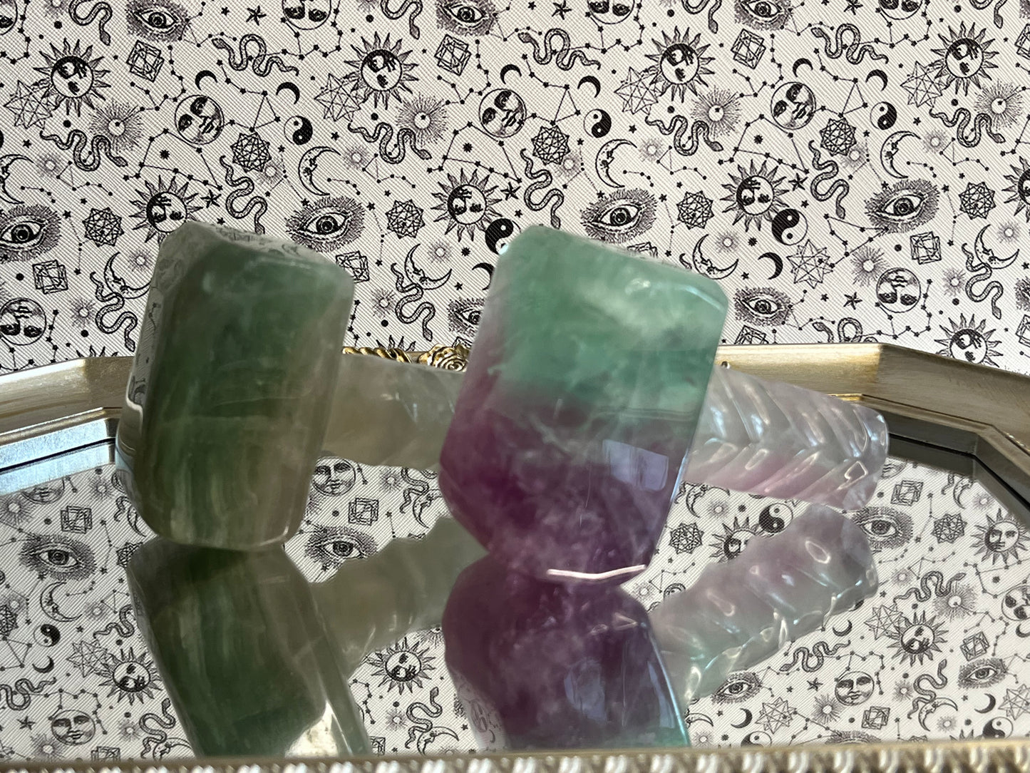 Fluorite Thor Hammer
