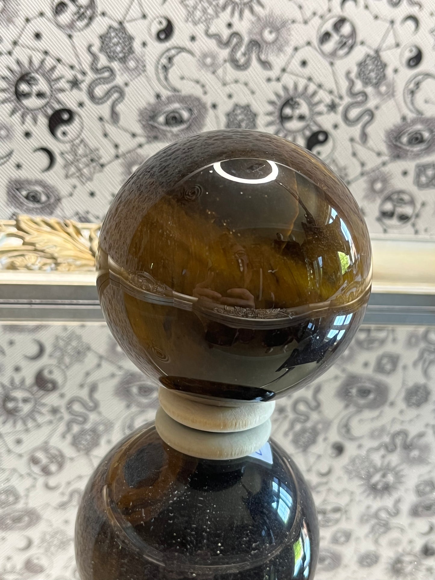 Tigers eye sphere