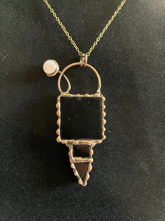 Black Obsidian Pendant