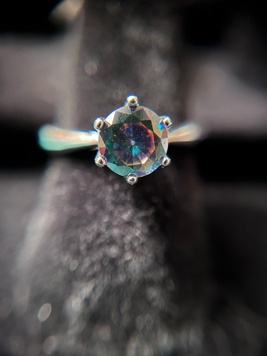 Moissanite Diamond Ring