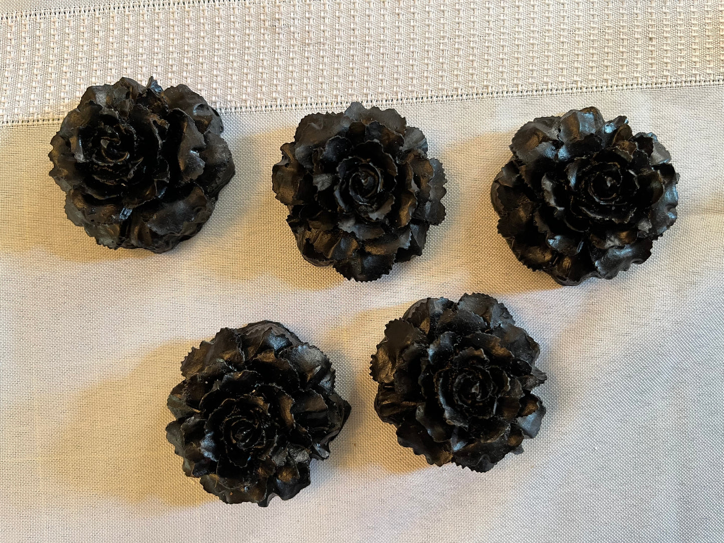 Black Obsidian Flowers