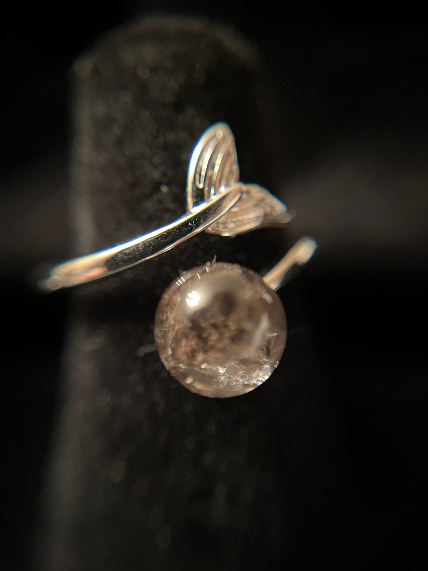 Garden Quartz tail ring