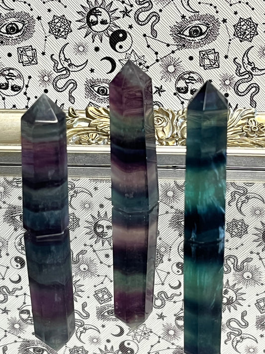 Fluorite Tower Small