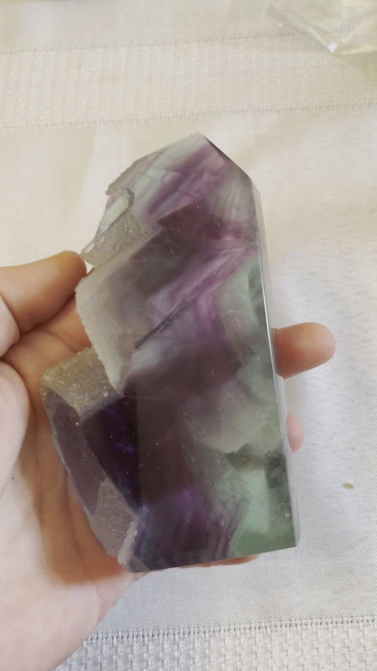 Fluorite raw tower