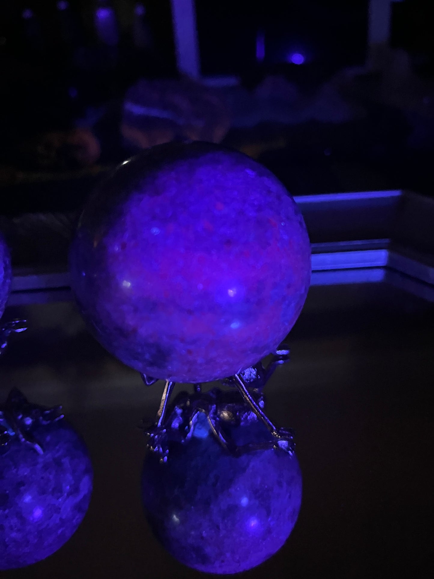Ruby Kyanite Sphere