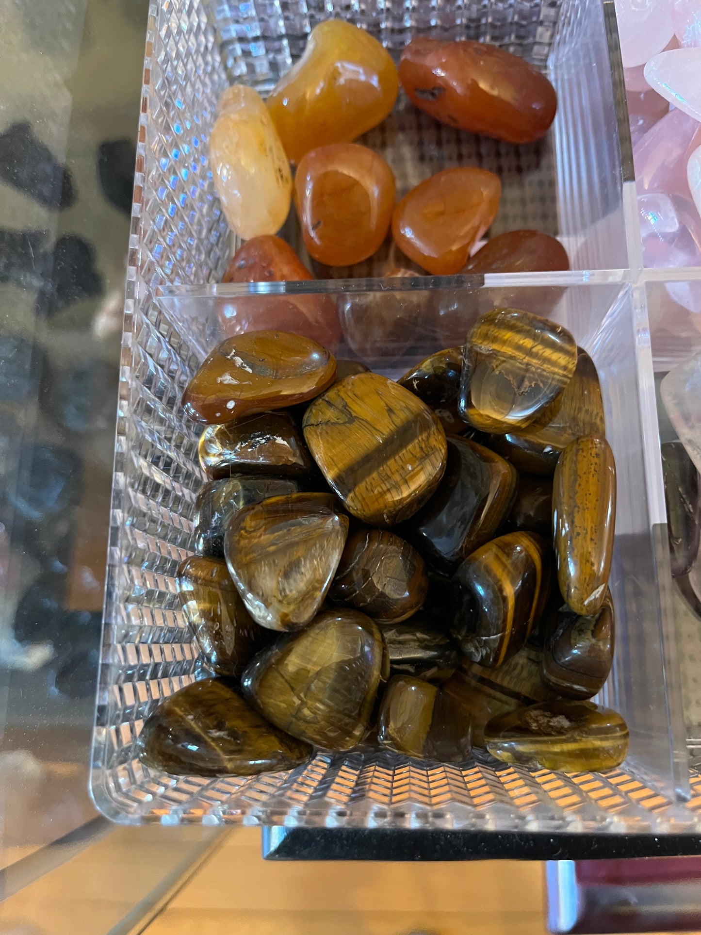 Tigers Eye Tumbles