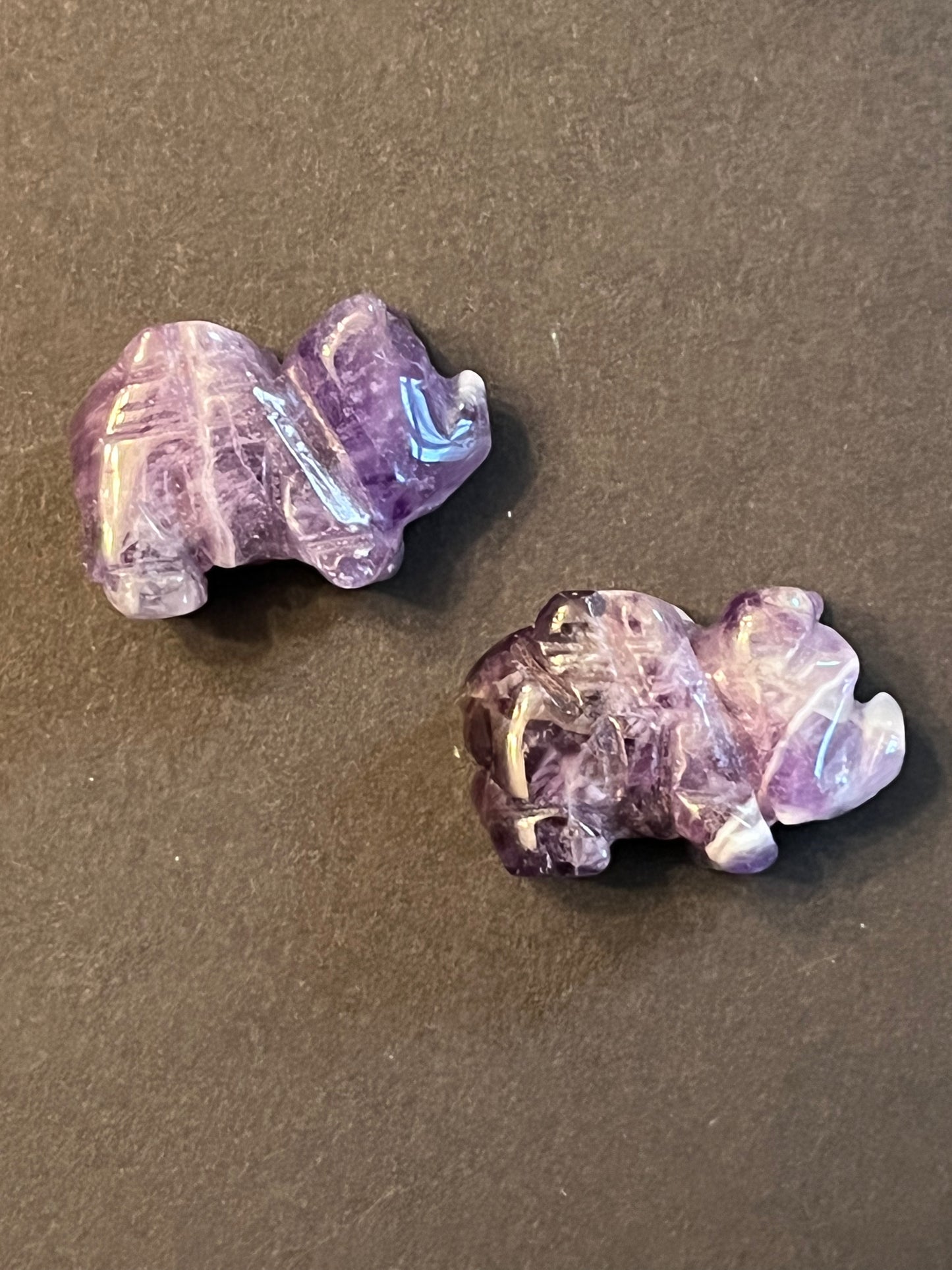 Flying Pigs - Dream Amethyst