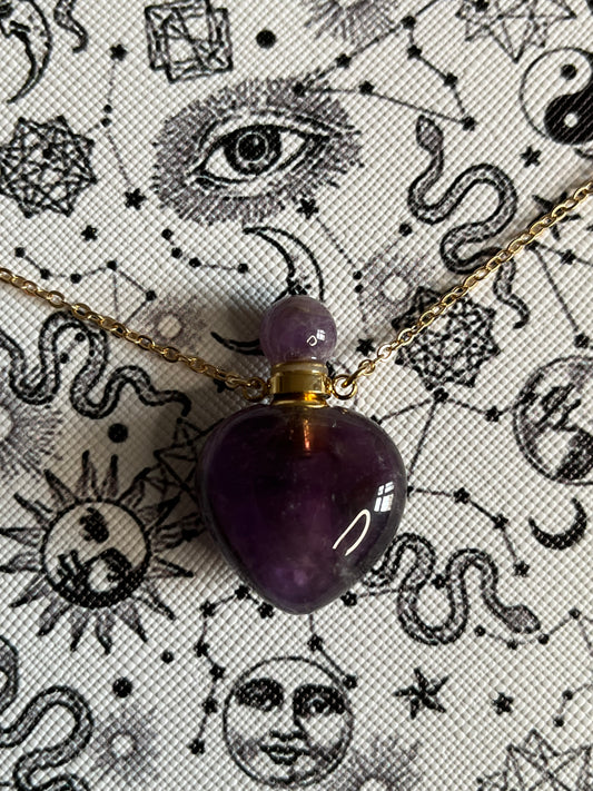 Purfume Bottle Necklace