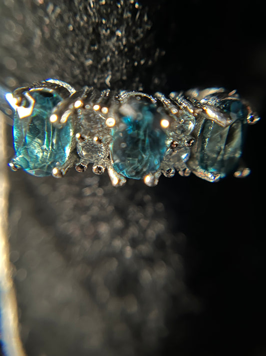 Blue Topaz Ring