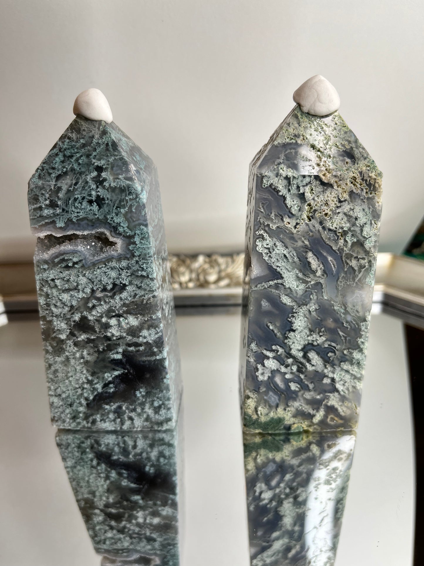 Moss Agate Towers