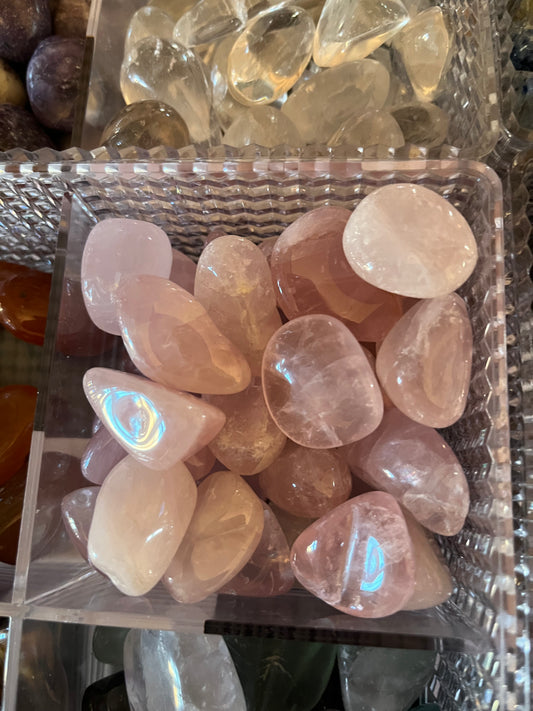 Rose Quartz Tumbles