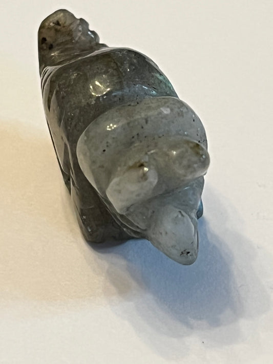 Mini triceratops -Labradorite