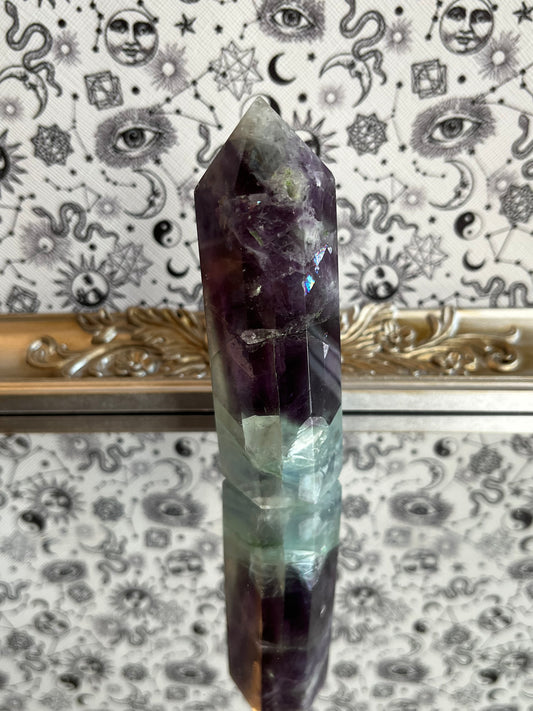 Rainbow Fluorite Tower