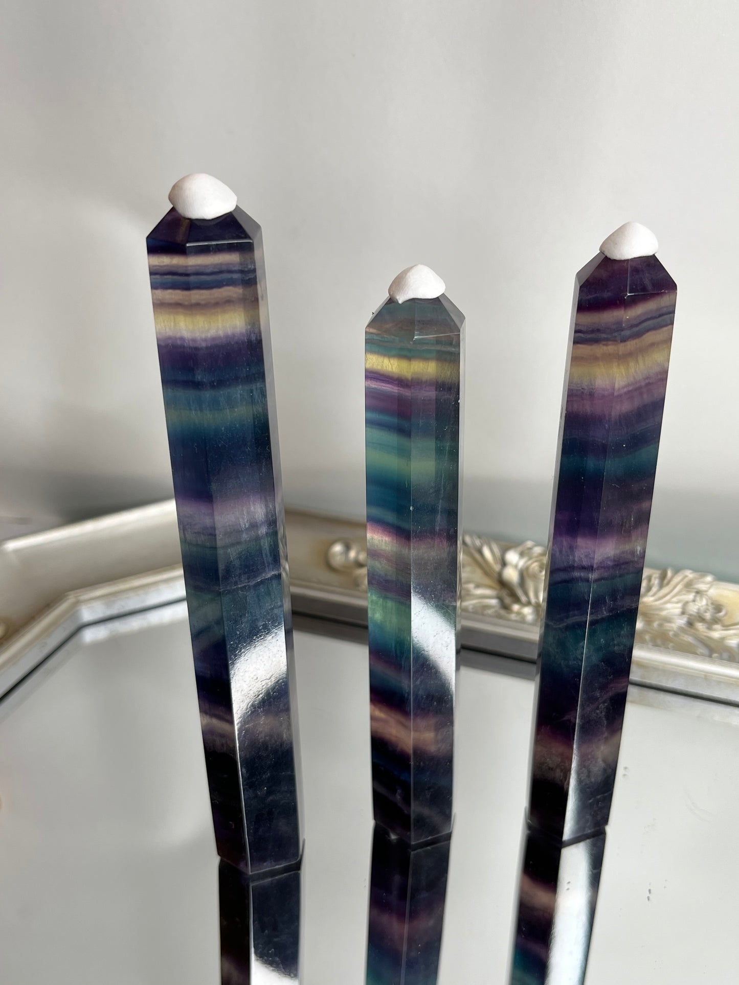 Fluorite towers
