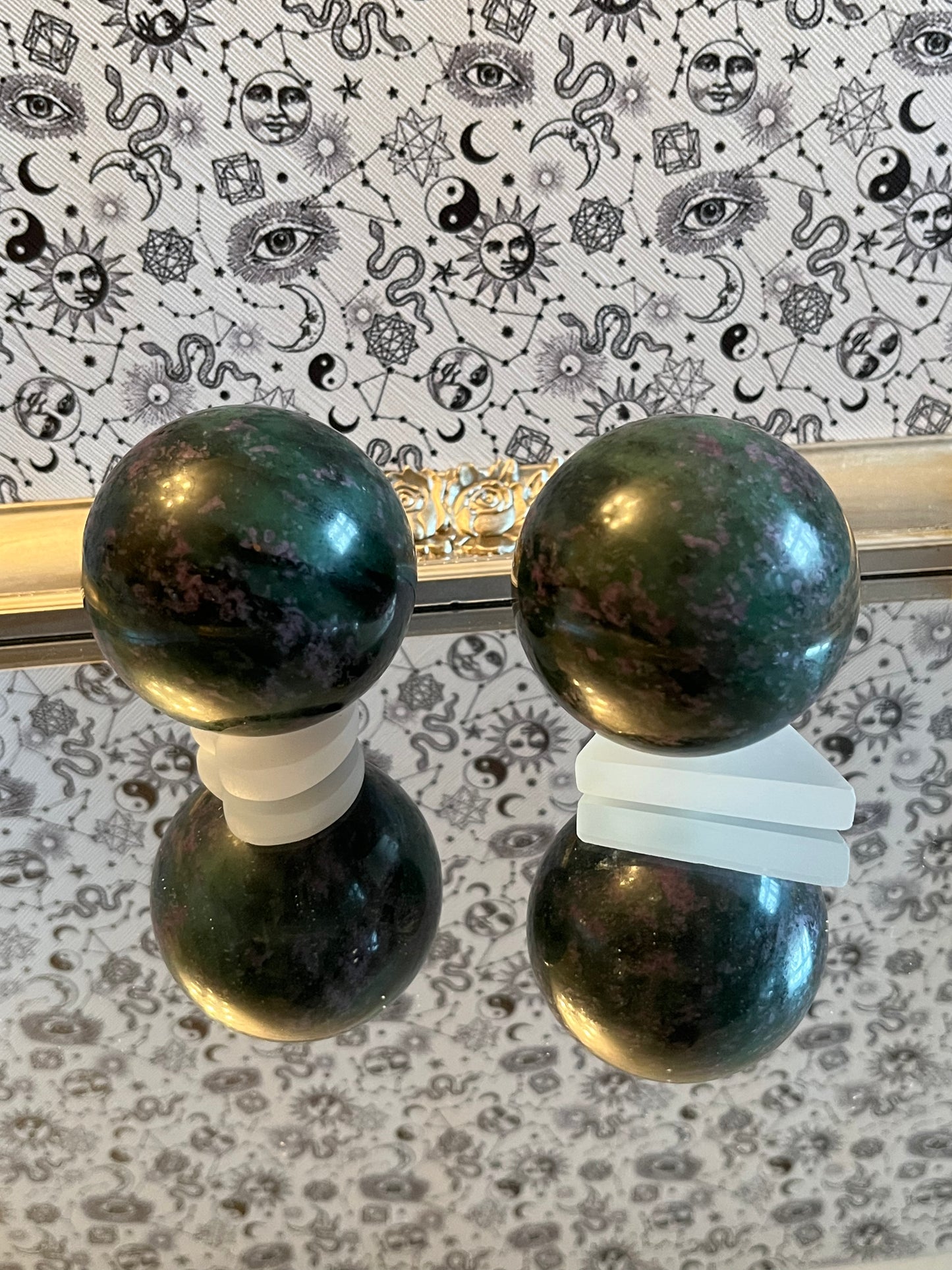 Emerald & Ruby Sphere