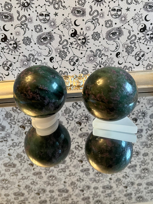 Emerald & Ruby Sphere