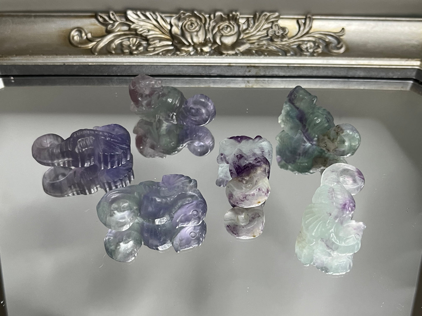 Fluorite Seahorse