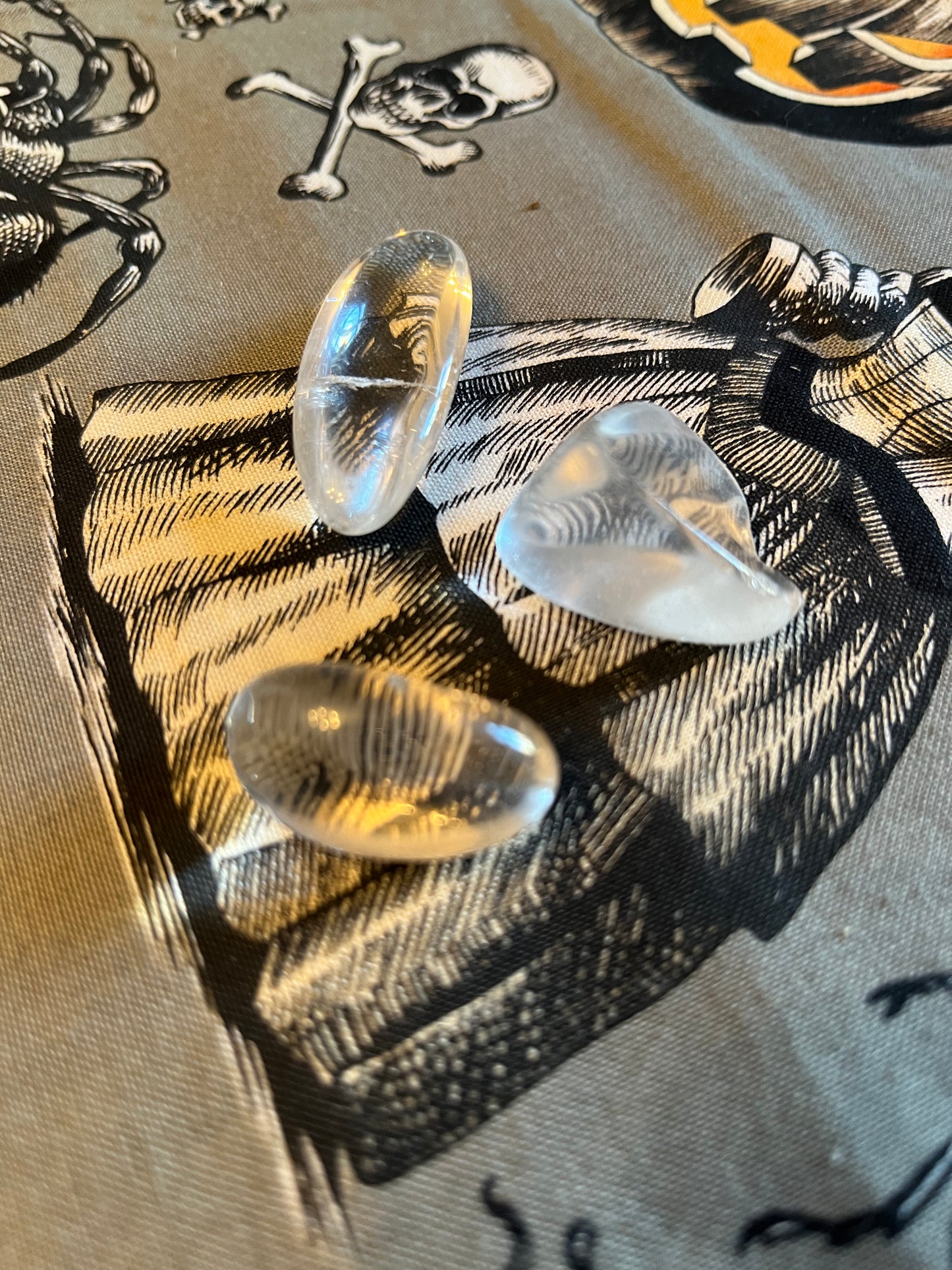 Clear Quartz Tumbles